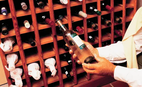 Wine bottle anti-counterfeiting